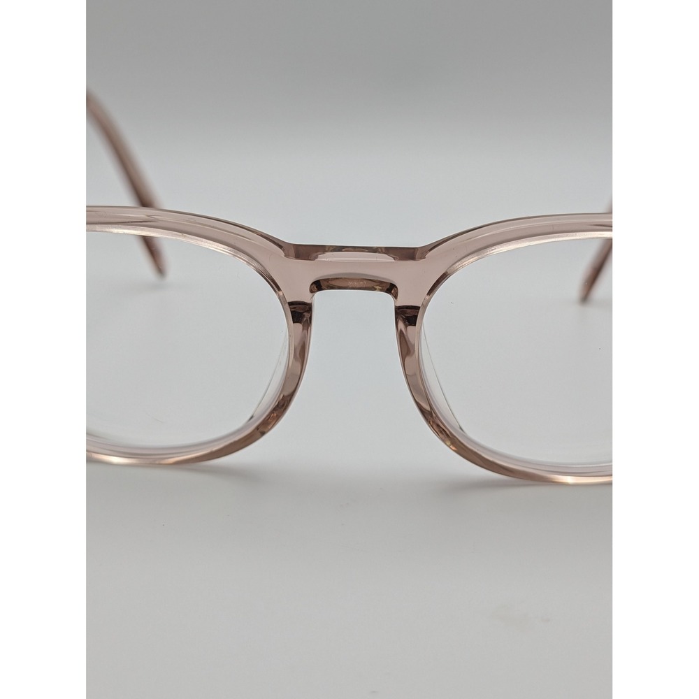 Warby Parker Durand M 668 Rose Water Pink Crystal Eyeglass Frames Only 48-18-142 - Picture 3 of 13